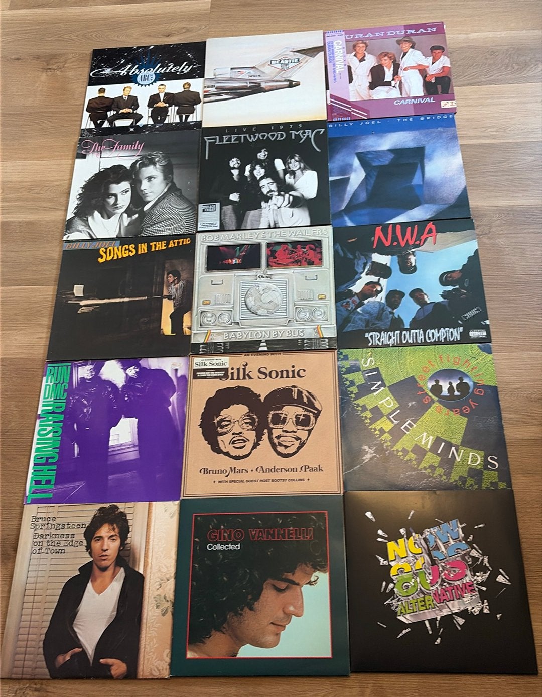 Collectie bijzonder vinyl o.a. ABC Rap Duran Springsteen, Cd's en Dvd's, Vinyl | Pop, Ophalen of Verzenden, Zo goed als nieuw