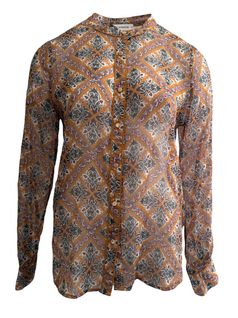 Sofie Schnoor blouse S, Maat 38/40 (M), Oranje, Ophalen of Verzenden, Zo goed als nieuw
