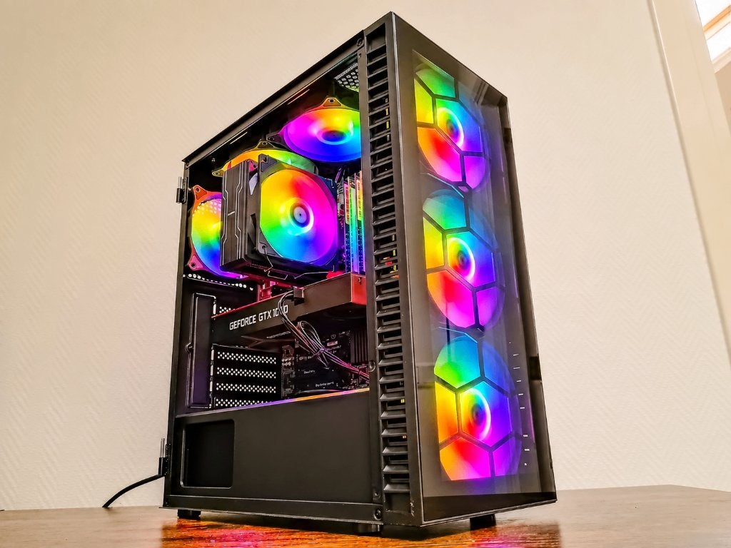 Supersnelle i7 RGB Gaming pc!! Nieuw incl Garantie!!, ., Virtual Reality, Nieuw, Gaming PC