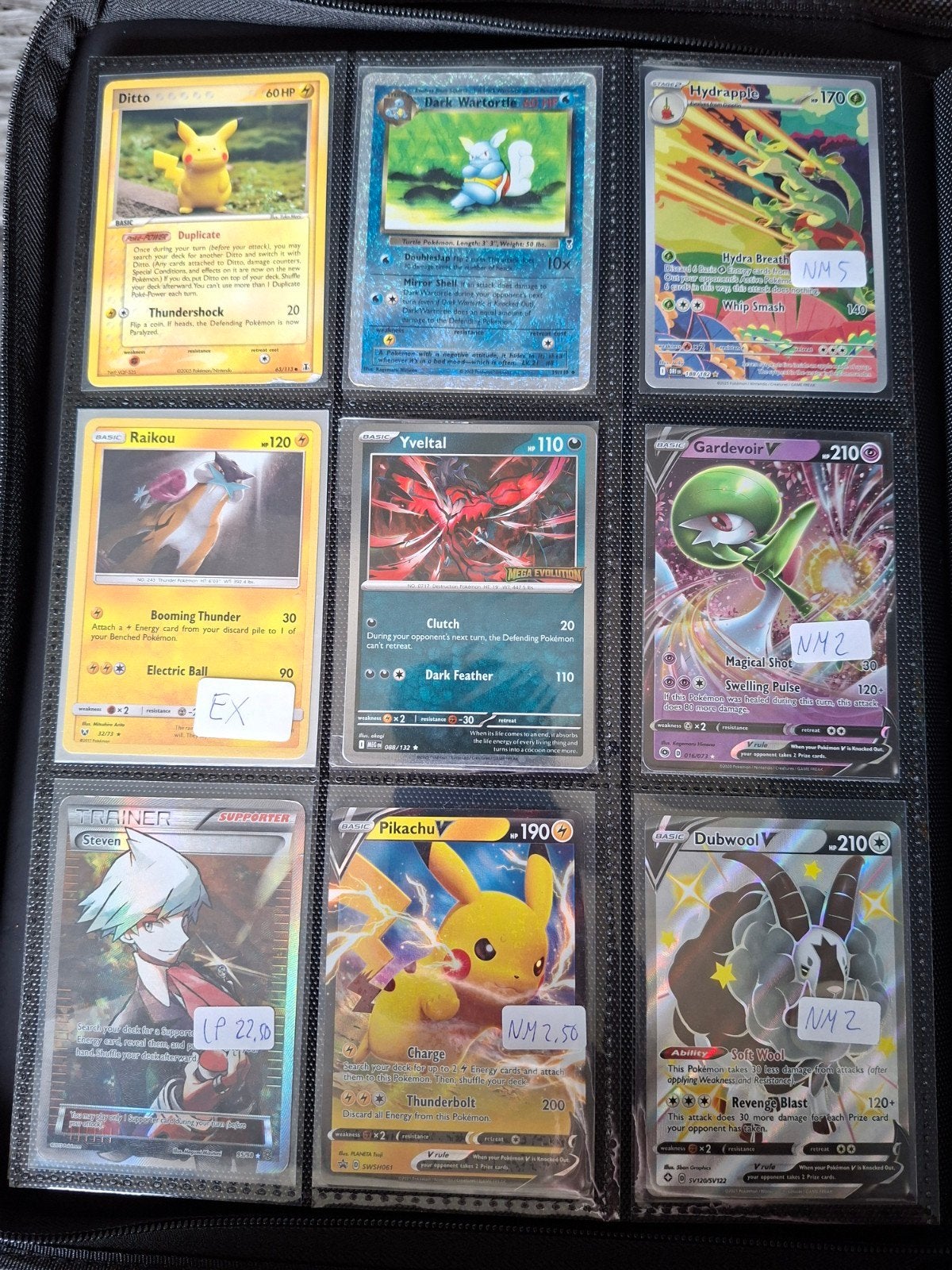 Pokémon Kaarten Collectie - Diverse Zeldzame Kaarten, Ophalen of Verzenden, Zo goed als nieuw, Meerdere kaarten