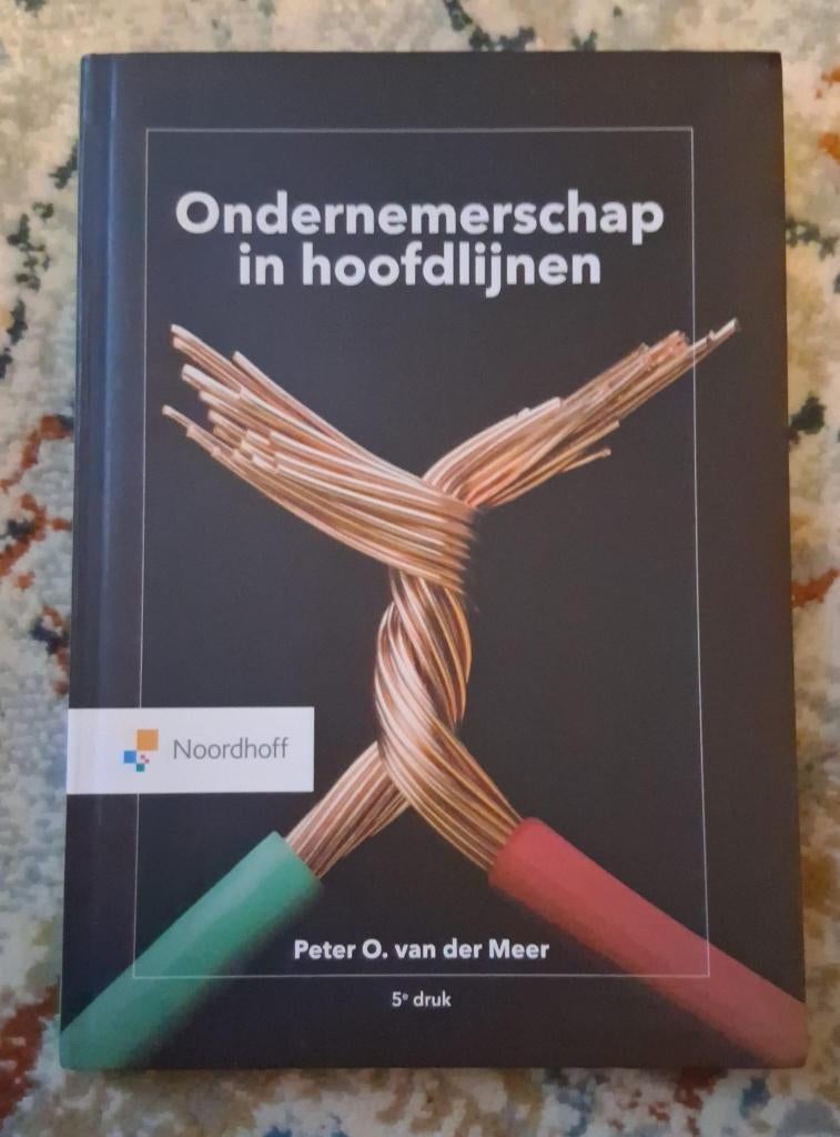 Ondernemerschap in hoofdlijnen (5e druk), Boeken, Studieboeken en Cursussen, Nieuw, Noordhoff Uitgevers, Gamma, HBO