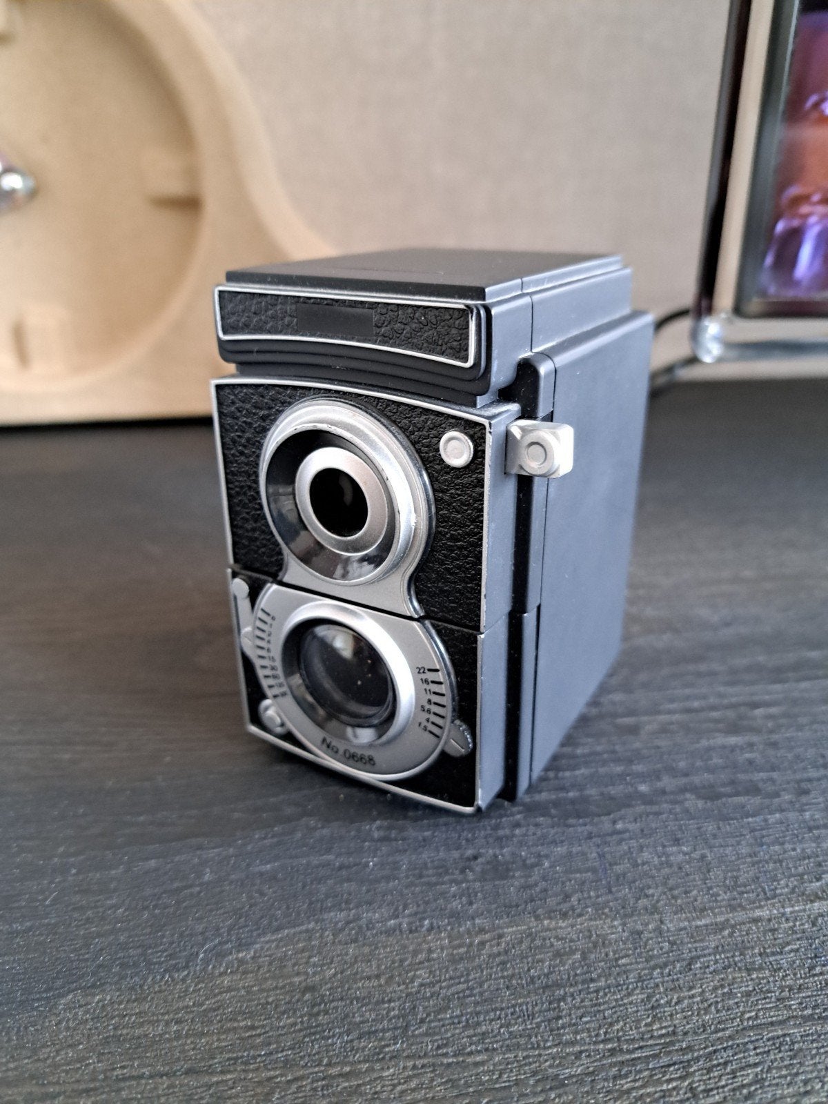 Kikkerland 'camera' puntenslijper, design gadget, Ophalen of Verzenden, Object, Kunststof