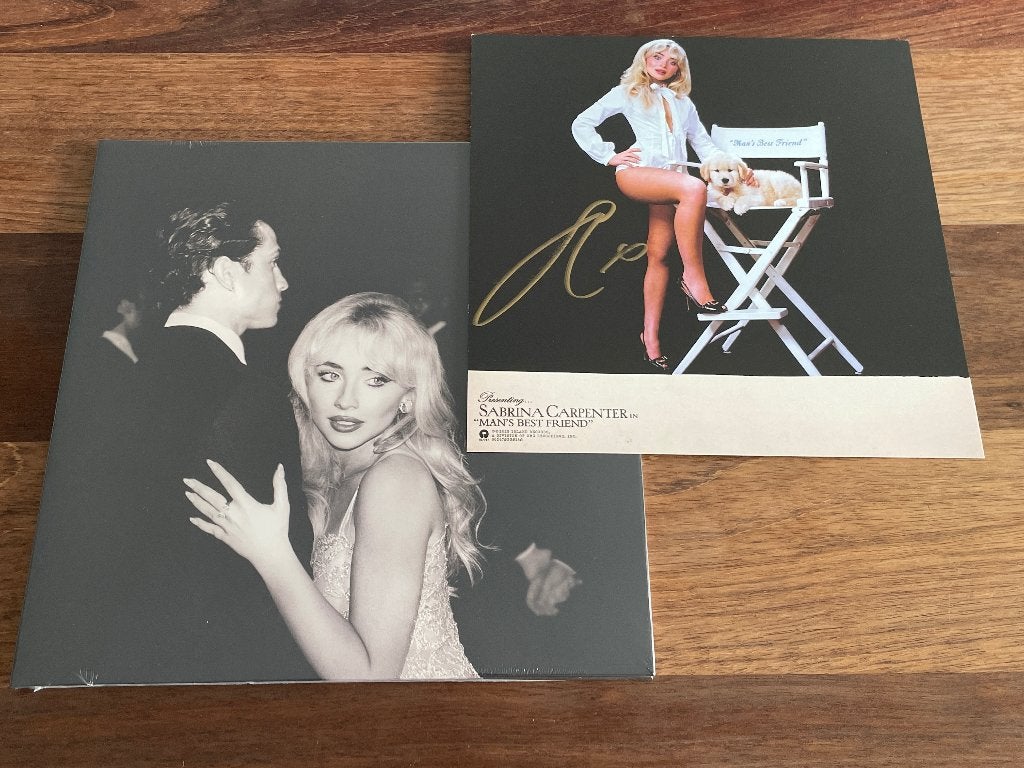 Vinyl LP Sabrina Carpenter Mans Best Friend GESIGNEERD NIEUW, LP, Pop, Ophalen of Verzenden, 12 inch