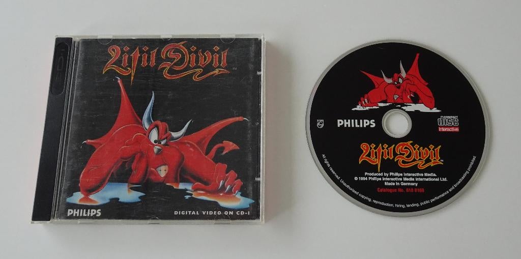Litil Divil compleet voor Philips CD-i, 1 speler, Ophalen, Zo goed als nieuw, Vanaf 3 jaar