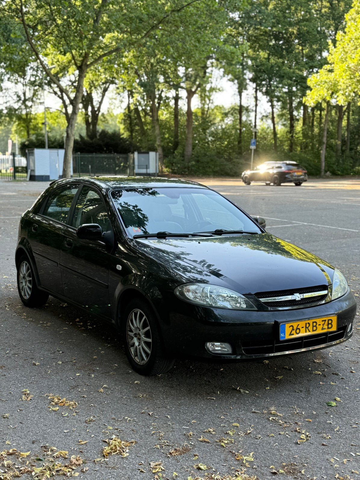 Chevrolet Lacetti 1.8 HB 2005 Zwart, Lacetti, 4 cilinders, 1799 cc, 610 kg