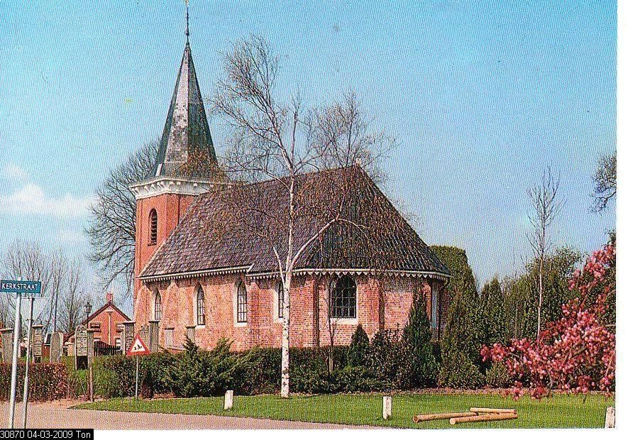 Ansichtkaart	Wedde	NH kerk, Verzamelen, Verzenden, 1960 tot 1980, Ongelopen, Groningen