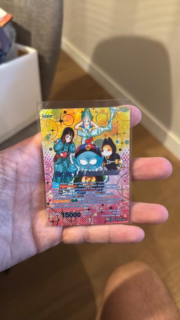 Dragonball kaart SLR BT30-017, Ophalen of Verzenden, Zo goed als nieuw