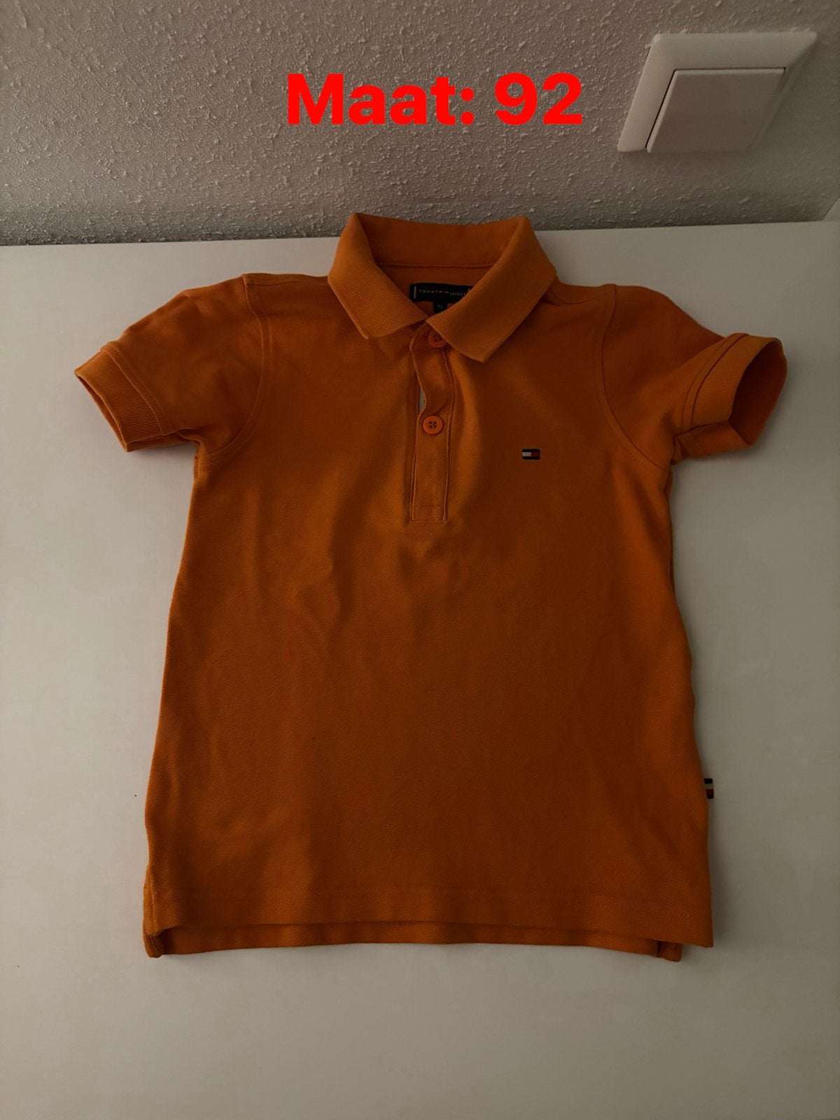 Tommy Hilfiger polo shirt maat 92, Kinderen en Baby's, Kinderkleding | Maat 92, Ophalen of Verzenden, Gebruikt, Jongen of Meisje
