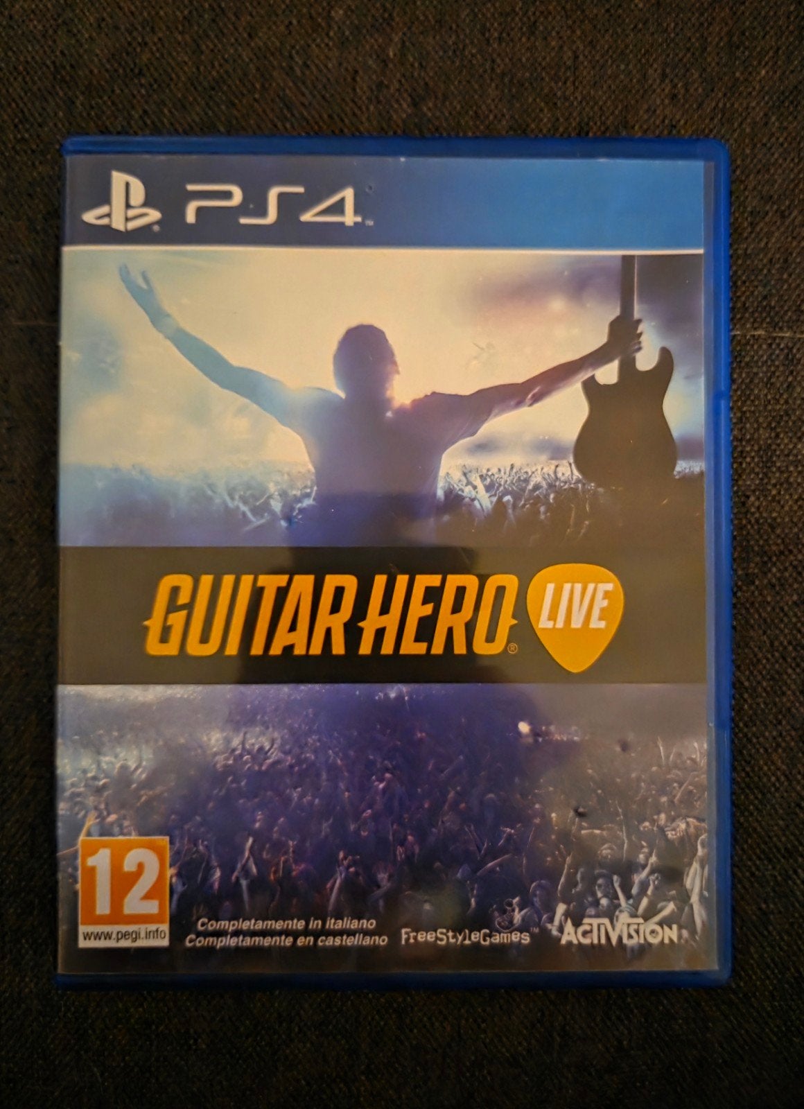 Guitar Hero Live PS4 met gitaar - Goede staat, Ophalen, Gebruikt, Muziek, Vanaf 12 jaar