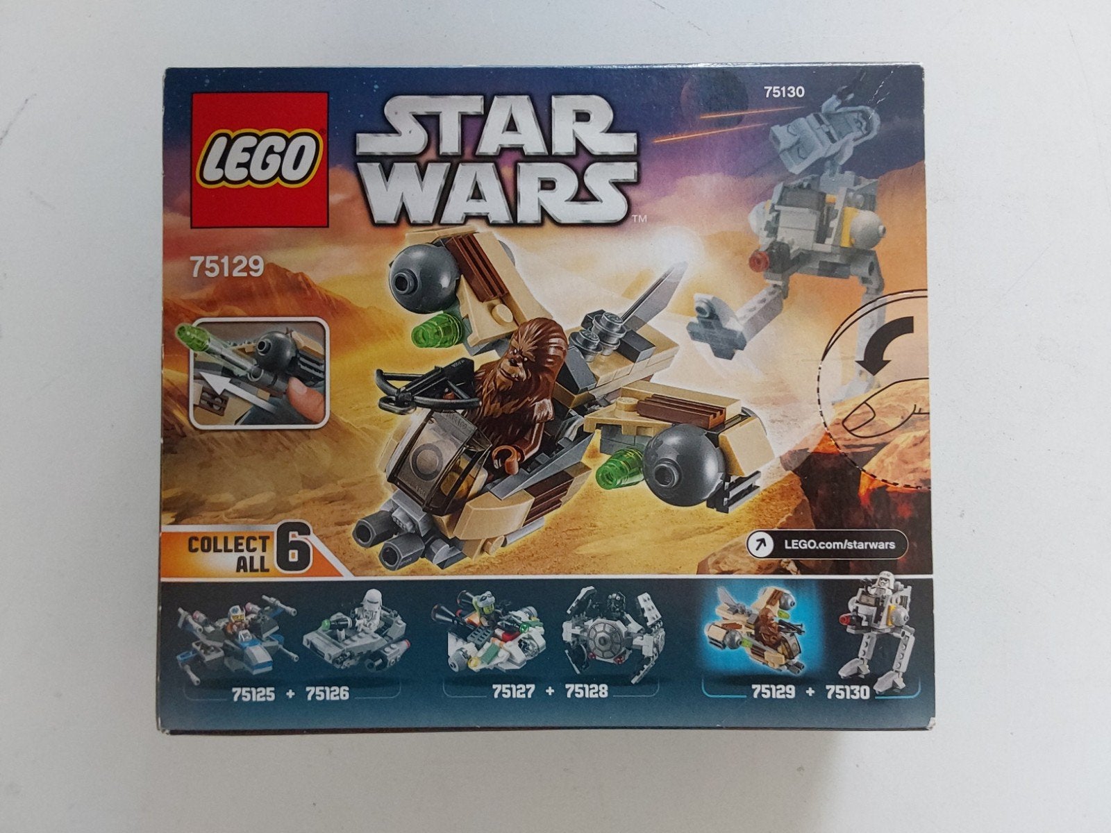Foto 3 van Lego 75129 Star W. Microfighters Series 3 Wookie Gunship 🆕️