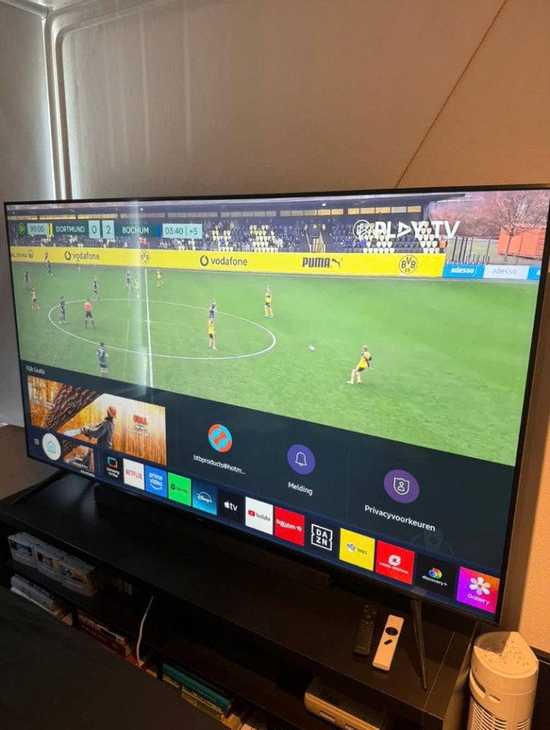Samsung 70inch 4K UHD Smart TV + Soundbar & Subwoofer, Ophalen, 50 Hz, Samsung, 100 cm of meer