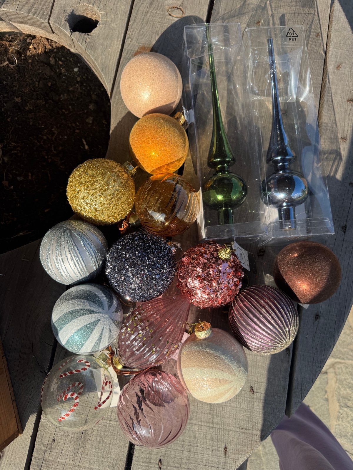 Diverse Kerstballen en pieken kerstmis / christmas, Diversen, Ophalen of Verzenden, Nieuw