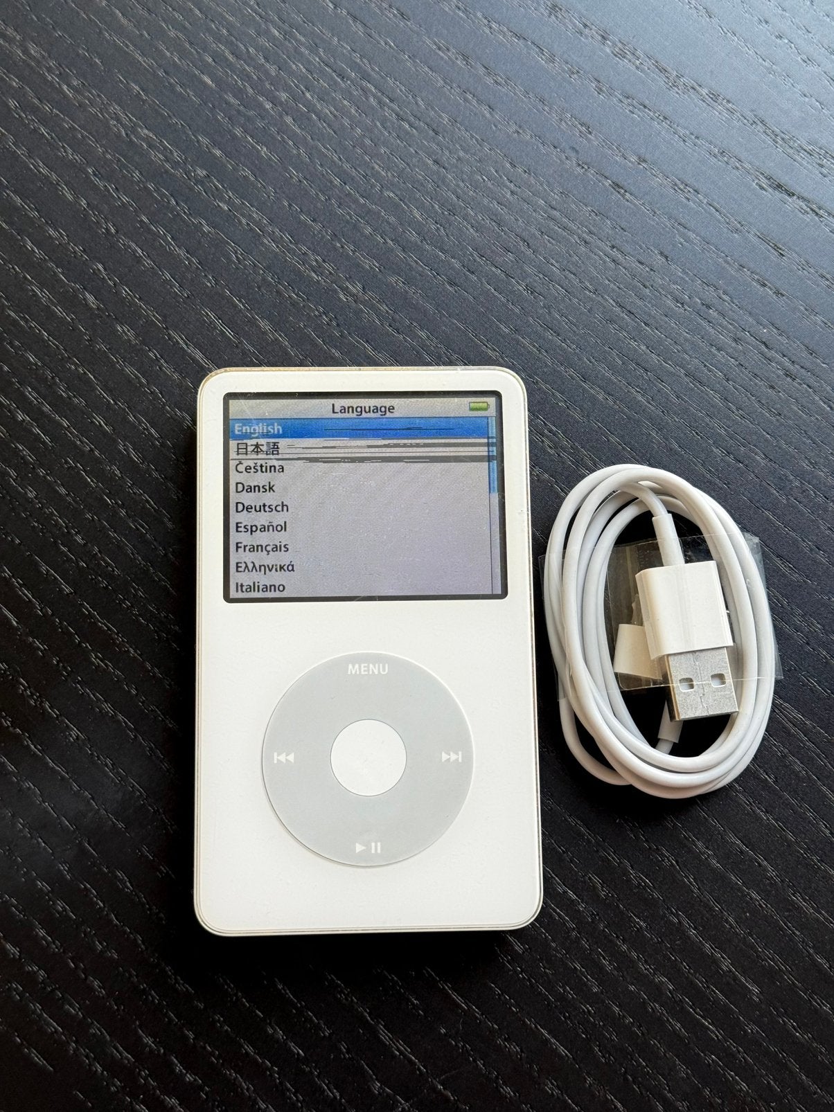 Apple iPod Classic 5 Wit 30GB, Audio, Tv en Foto, Mp3-spelers | Apple iPod, Gebruikt, Ophalen of Verzenden, 20 tot 40 GB, Overige kleuren