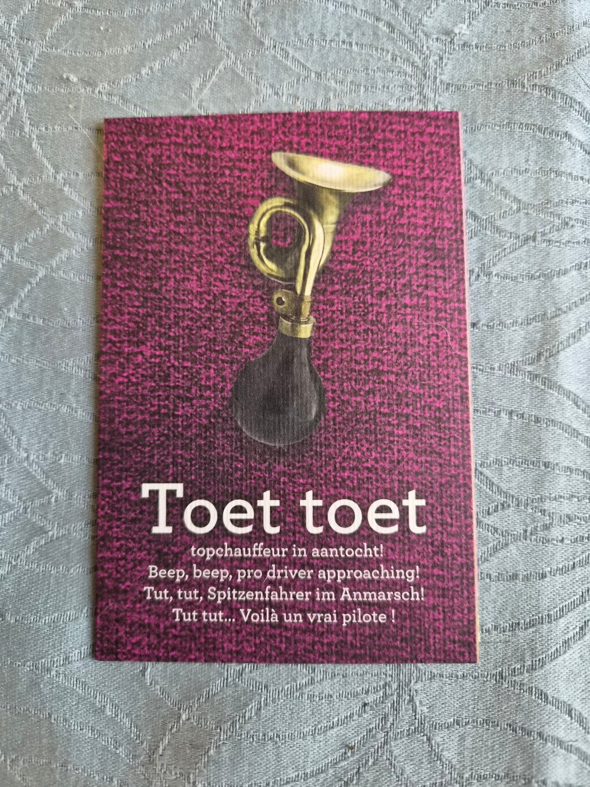 Efteling - Rijbewijs De Oude Tufferbaam, Ophalen of Verzenden, Spiritualiteit algemeen, Achtergrond en Informatie