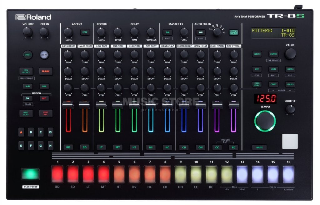 Roland TR-8S Drumcomputer, Muziek en Instrumenten, Drumcomputers, Zo goed als nieuw, Roland, Ophalen