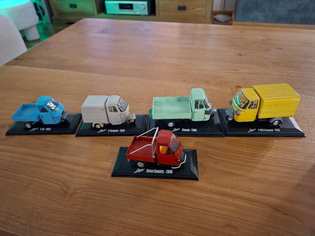 VESPA APE DIVERSE MODELLEN. 1;43., Ophalen of Verzenden, Nieuw, Auto, Overige merken