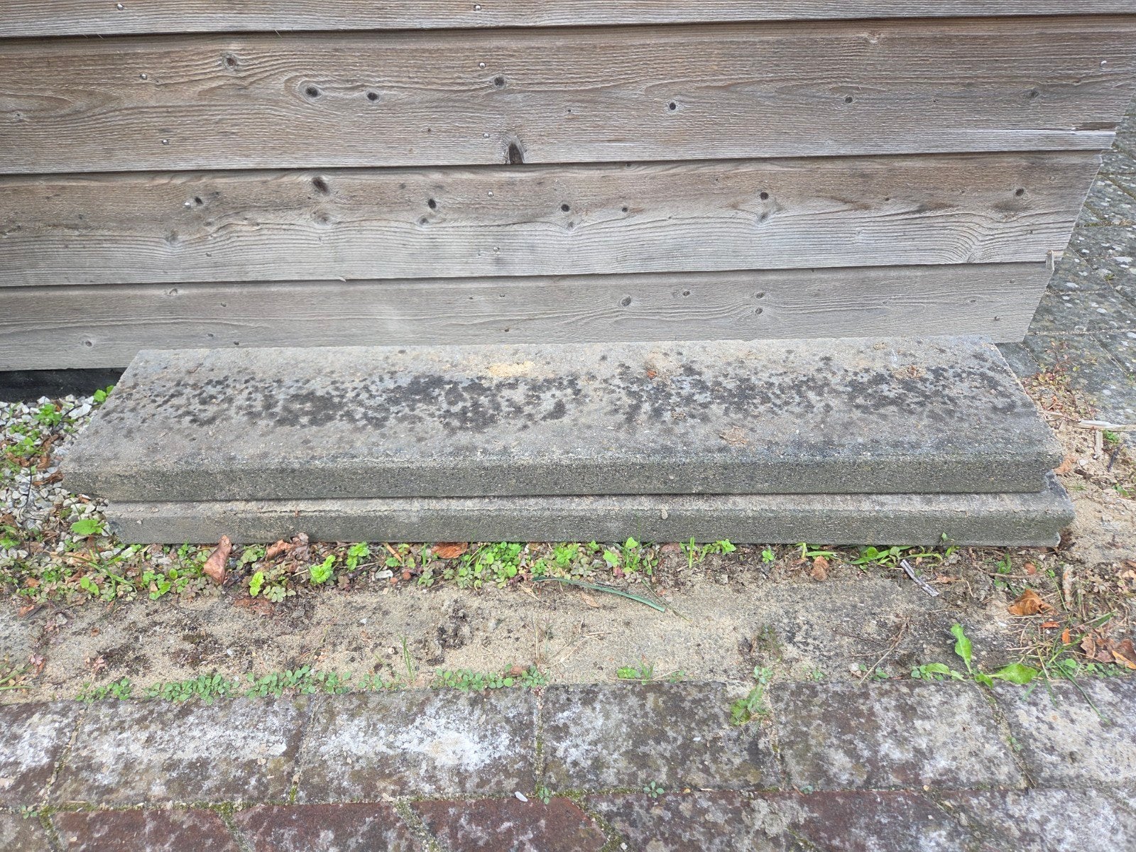 Gebruikte opsluitbanden, Ophalen, Gebruikt, Minder dan 5 m², Beton