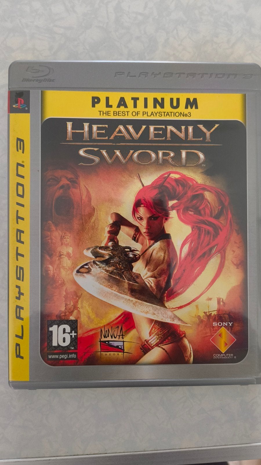 Heavenly Sword Platinum Edition PS3, Spelcomputers en Games, Games | Sony PlayStation 3, Avontuur en Actie, Gebruikt, 1 speler