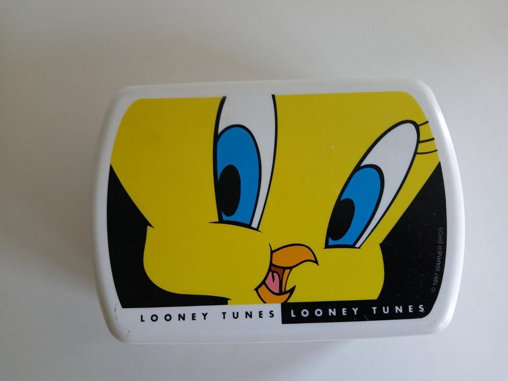 Looney Tunes Tweety Bird broodtrommel, Ophalen of Verzenden, Gebruikt