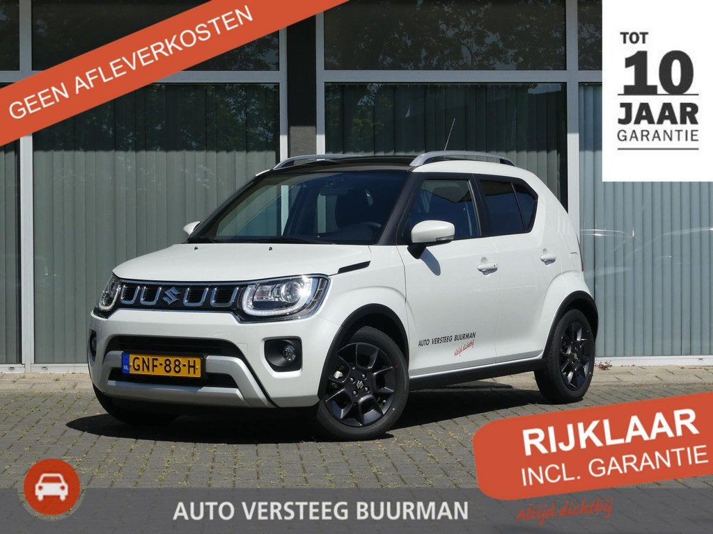 Suzuki Ignis 1.2 Smart Hybrid Style NL -auto, Navigatie, Ach, Voorwielaandrijving, Stof, Euro 6, 4 cilinders