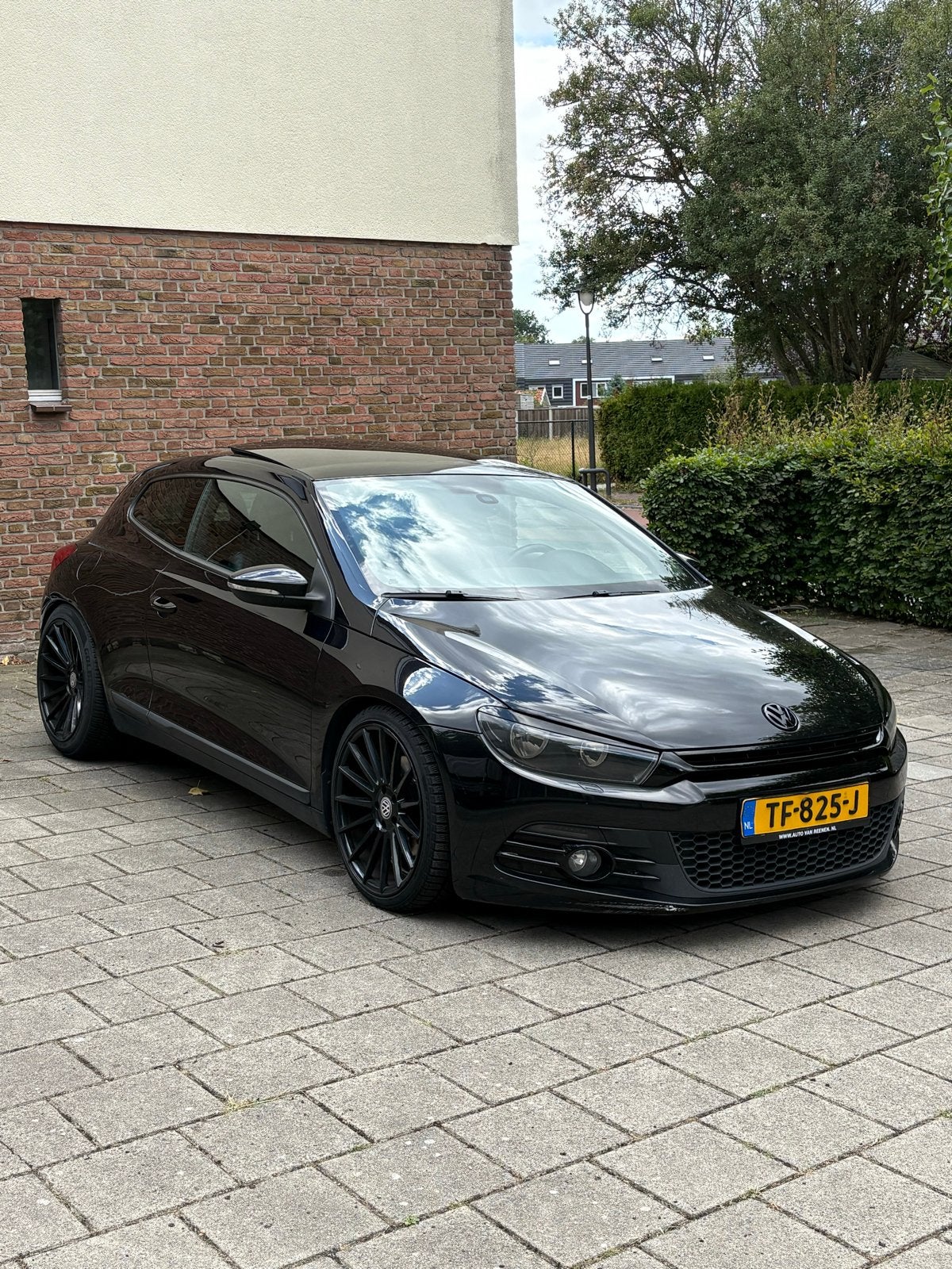 Volkswagen Scirocco 2.0 TSI 200 pk DSG – Nieuwe APK, Auto's, Volkswagen, 4 cilinders, 1984 cc, 4 stoelen, Zwart