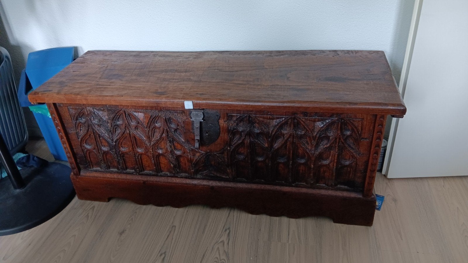 Antieke dekenkist - Ideaal voor extra opbergruimte, Ophalen, 50 – 75, Gebruikt, 100 tot 150 cm