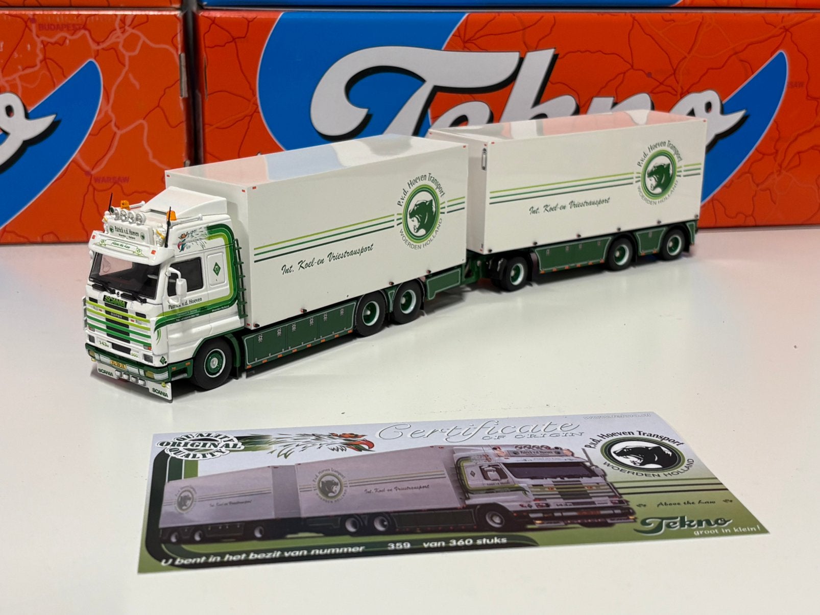 Tekno vd hoeven combi, Ophalen of Verzenden, Zo goed als nieuw, Bus of Vrachtwagen, Tekno