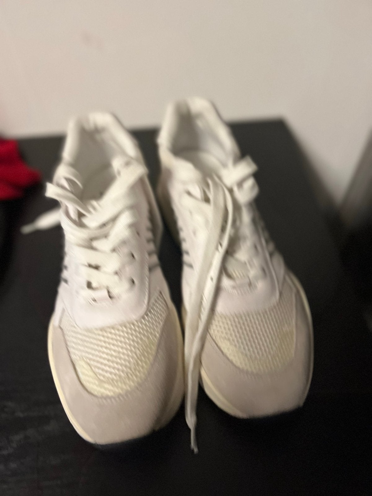 Dsquared2 Sneakers - Wit met rode details, Ophalen of Verzenden, Gedragen, Wit, Sneakers of Gympen