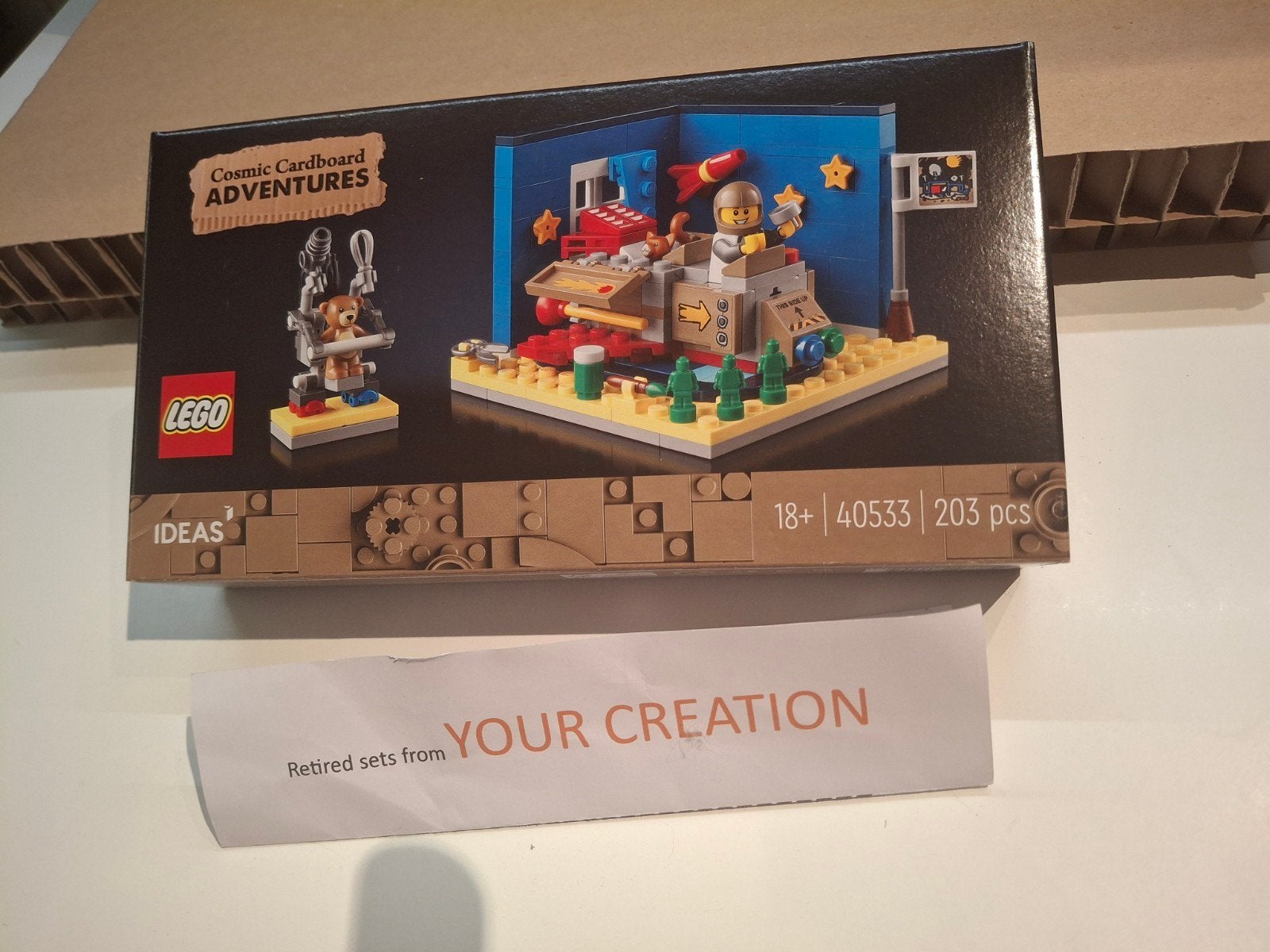 NIEUW Lego 40533 Cosmic Cardboard Adventures, Ophalen of Verzenden, Nieuw