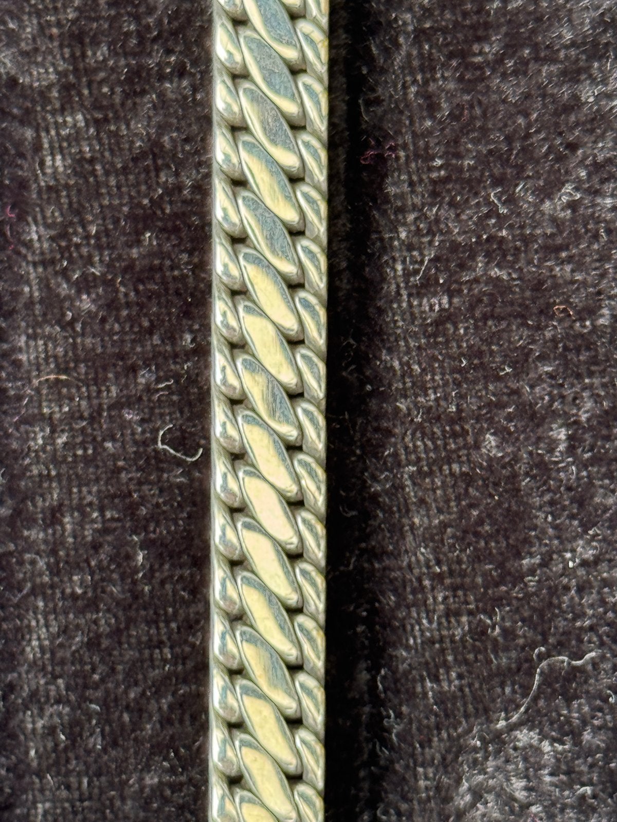 Handgemaakte Zilveren Armband - 925 Sterling Zilver, Sieraden, Tassen en Uiterlijk, Armbanden, Verzenden, Gebruikt, Zilver
