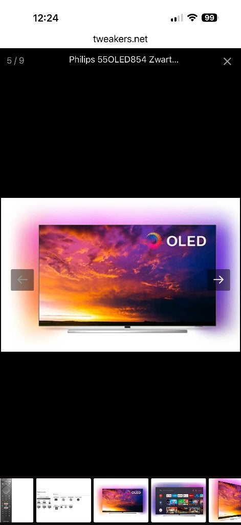 Foto 2 van philips 55oled 854 12 ambilight