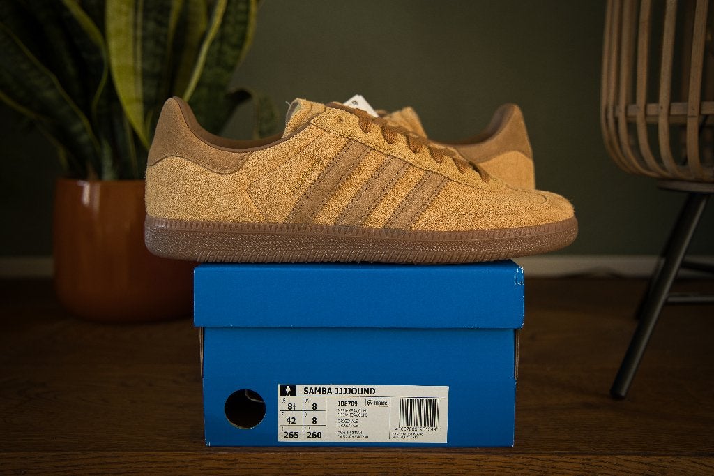Adidas Originals Samba OG JJJJound Tobacco 42 patta supreme, Kleding | Heren, Schoenen, Overige kleuren, Nieuw, Ophalen of Verzenden