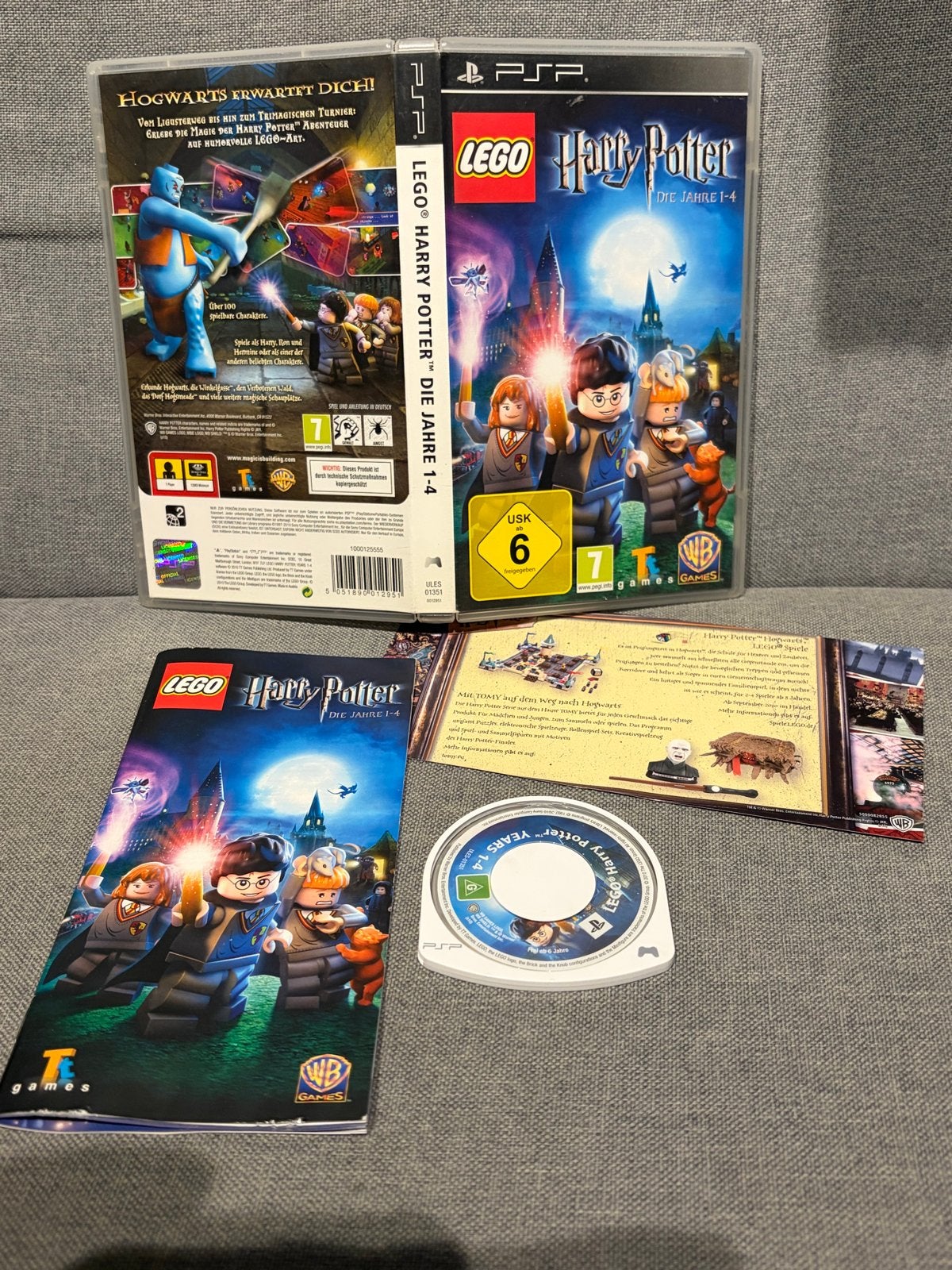 LEGO Harry Potter: Jaren 1-4 PSP Game - Zo goed als nieuw, Spelcomputers en Games, Met games, Overige kleuren, Ophalen of Verzenden