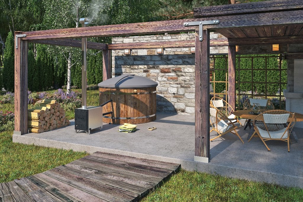 Kunststof 184 cm hufterproof en easy cleaning in korte tijd, Ophalen, Info@wellnessandgarden.nl, Trap, Nieuw