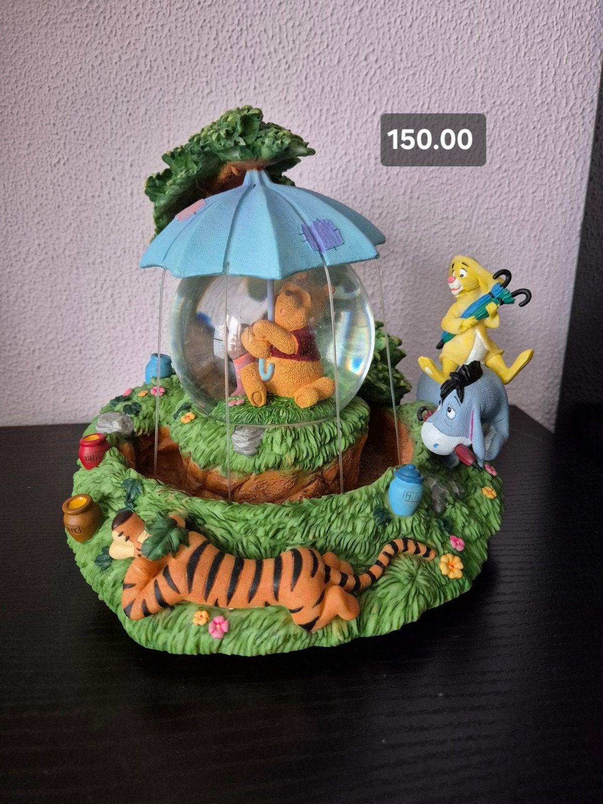 Winnie de Poeh Sneeuwbol met Vrienden, Verzamelen, Ophalen of Verzenden, Winnie de Poeh of vrienden, Gebruikt, Beeldje of Figuurtje