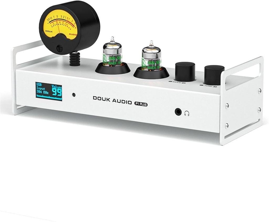 Douk Audio P1 PLUS Bluetooth Tube Preamp USB DAC Headphone A, Ophalen of Verzenden, Nieuw