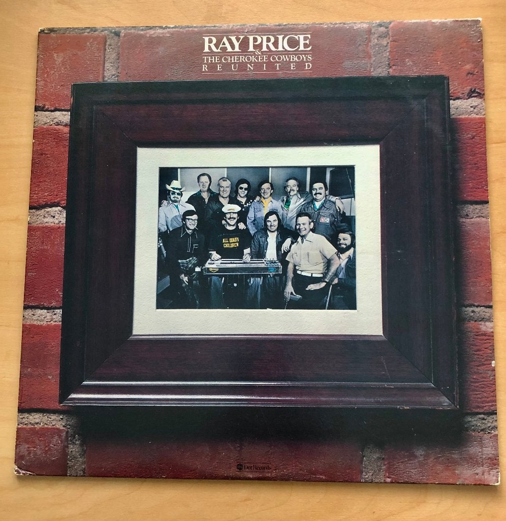 Ray Price & the Cherokee Cowboys -Reunited -LP, Ophalen of Verzenden, Zo goed als nieuw, 12 inch