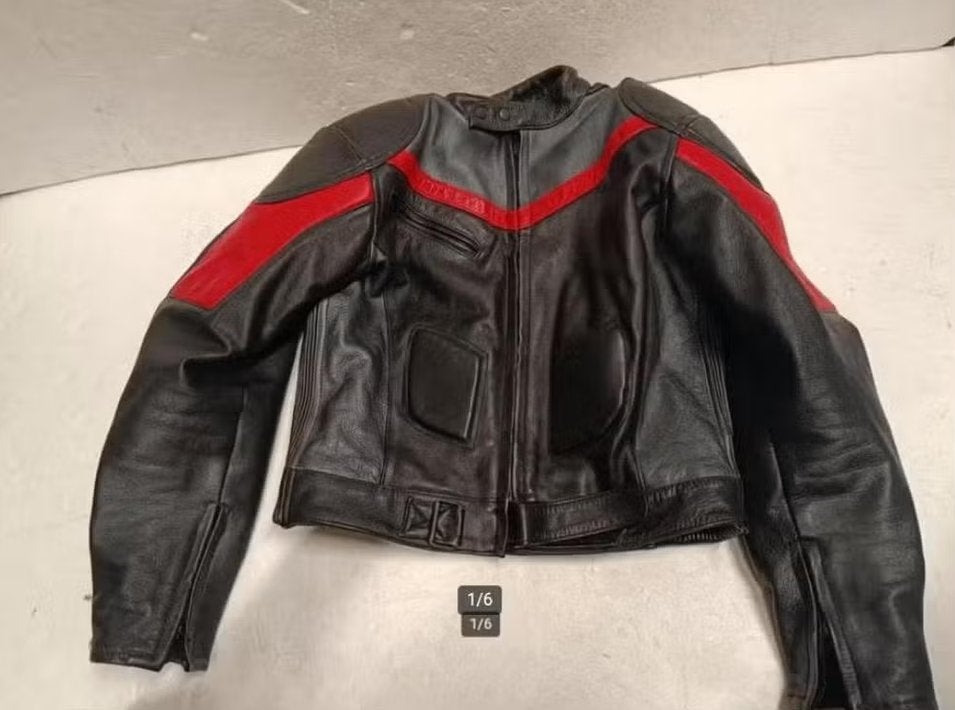 Leren motorjas maat 54, Motoren, Kleding | Motorkleding, Jas | leer, Ophalen of Verzenden, Tweedehands