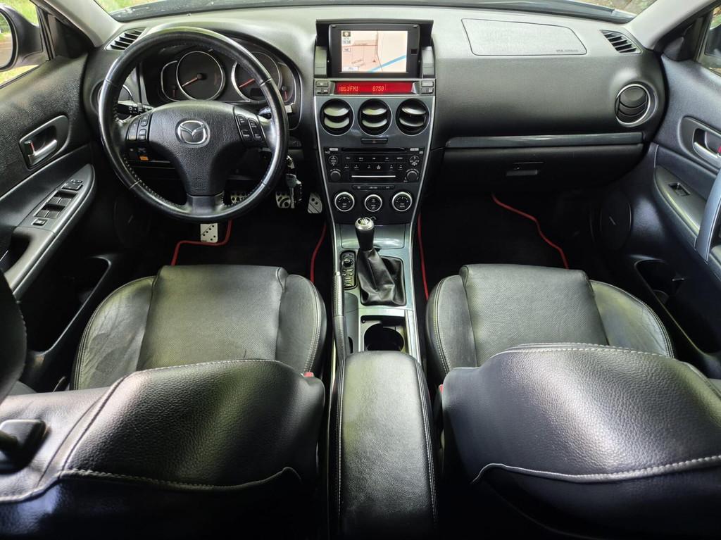 Mazda 6 2.3 Turbo MPS/1e Eig/Bose/Leer/260PK/18''/Zesbak/Vol, Auto's, Gebruikt, 4 cilinders, 2261 cc, Bedrijf