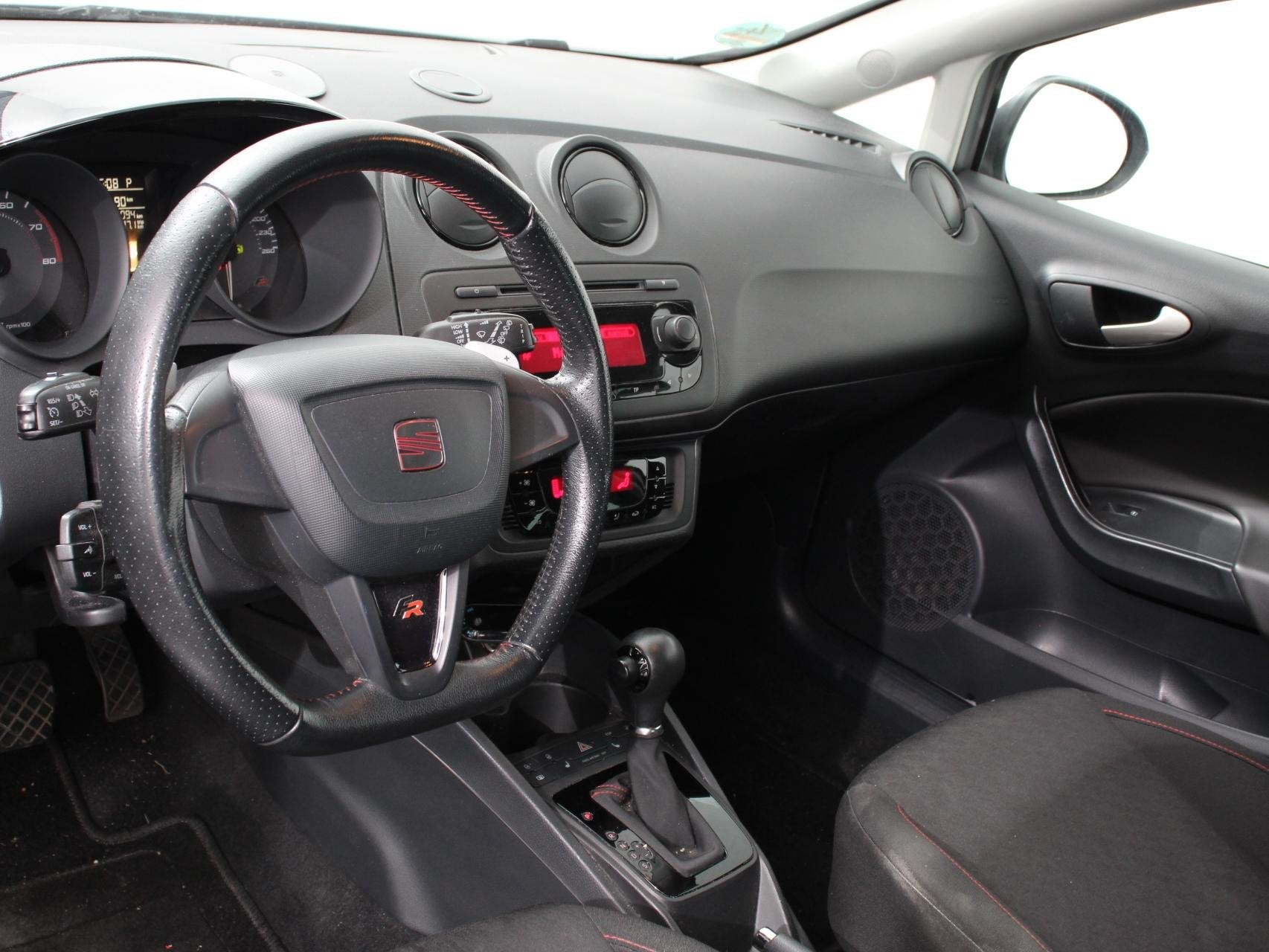 SEAT Ibiza 1.4 TSI 150pk FR Automaat Climate Control Cruise, Auto's, Euro 5, Gebruikt, Zwart, 4 cilinders