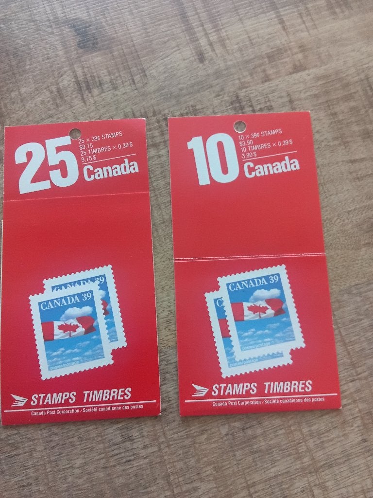 Canada booklets twee stuks postfris, Verzenden, Postfris, Noord-Amerika