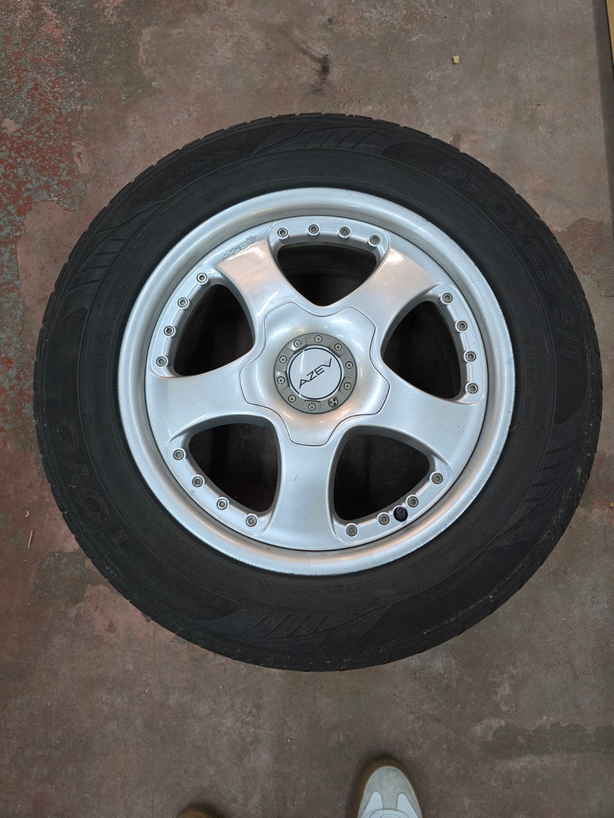4 banden inclusief velg voor jeep grand cheroke, Ophalen, Zo goed als nieuw