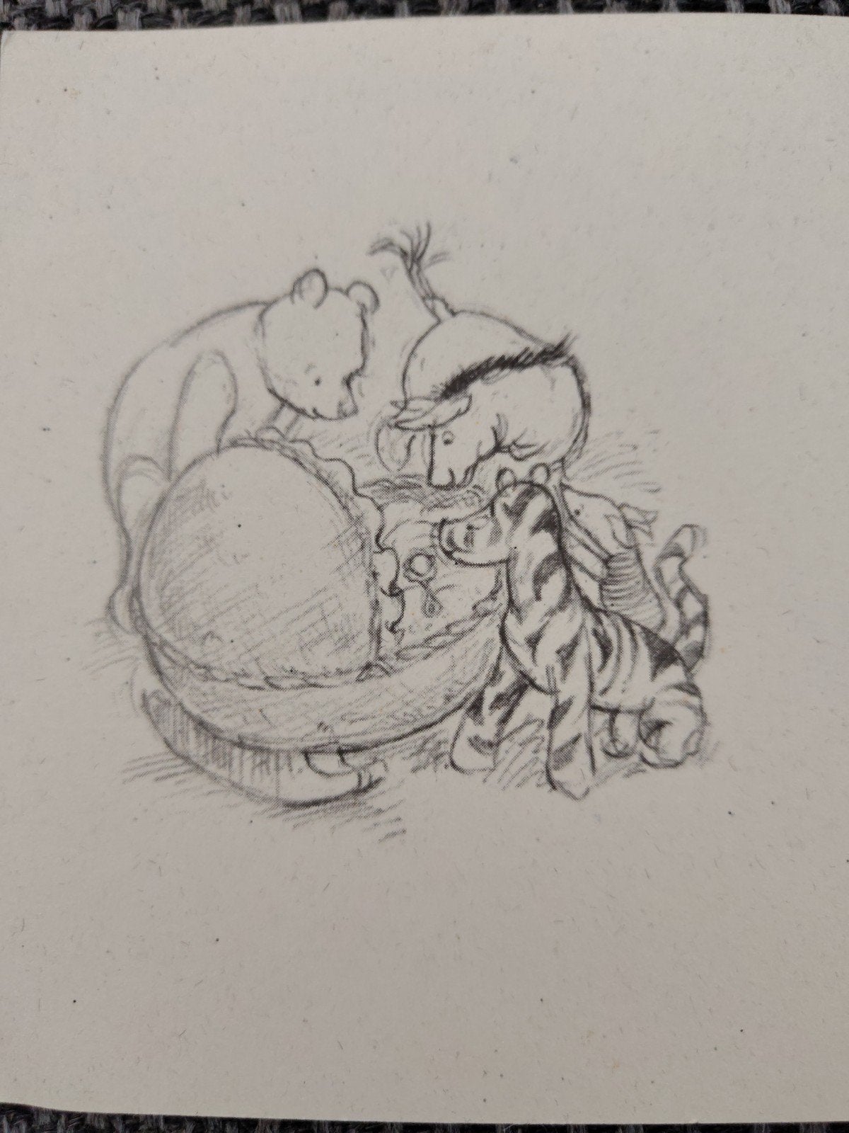 Winnie the pooh, Ophalen of Verzenden, 1990 tot 2000, Geboortekaartje