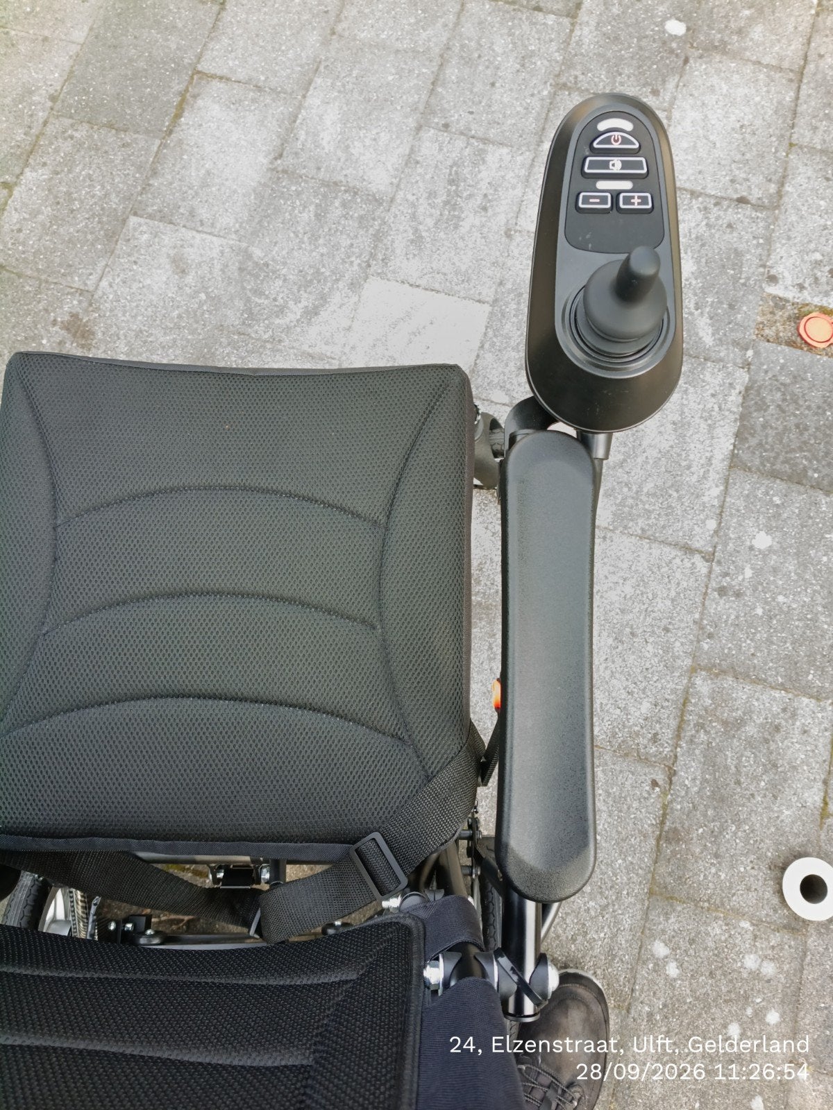 elektrische rolstoel, Diversen, Ophalen, Inklapbaar, Zo goed als nieuw, Elektrische rolstoel