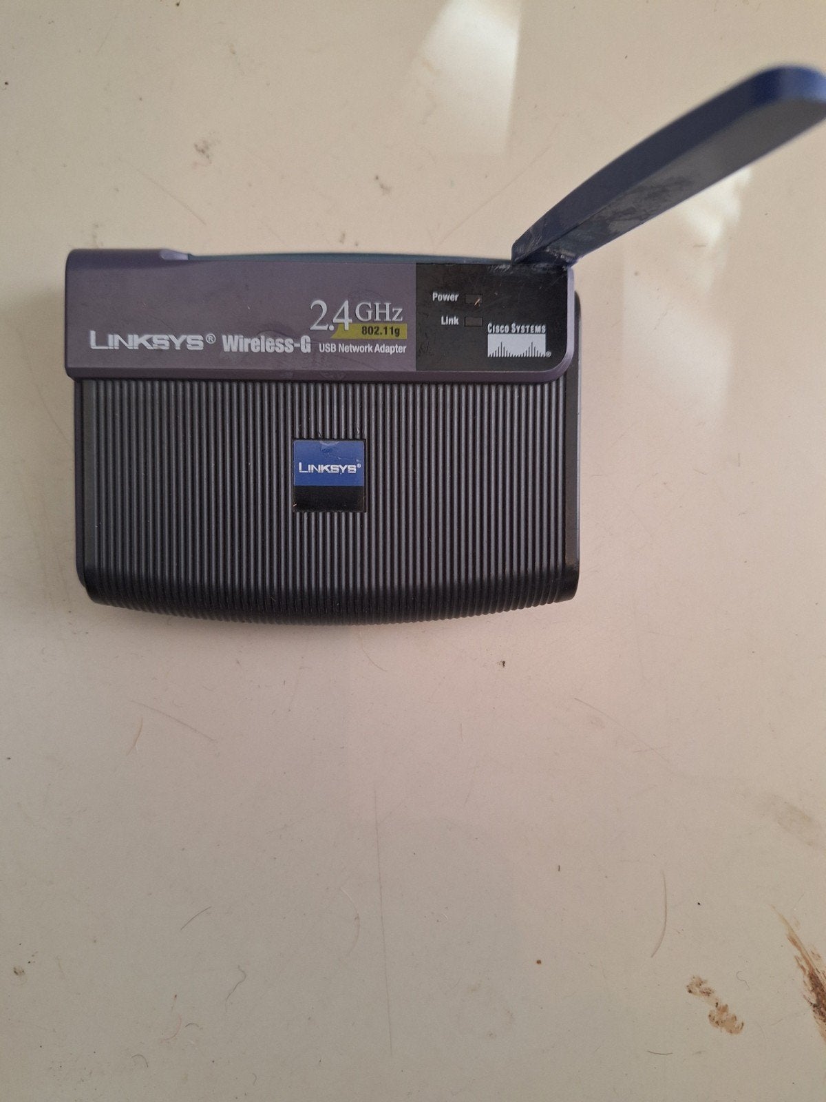 Linksys Wireless-G USB Netwerk Adapter - 2.4GHz 802.11g, Computers en Software, Ophalen of Verzenden, Gebruikt, Linksys