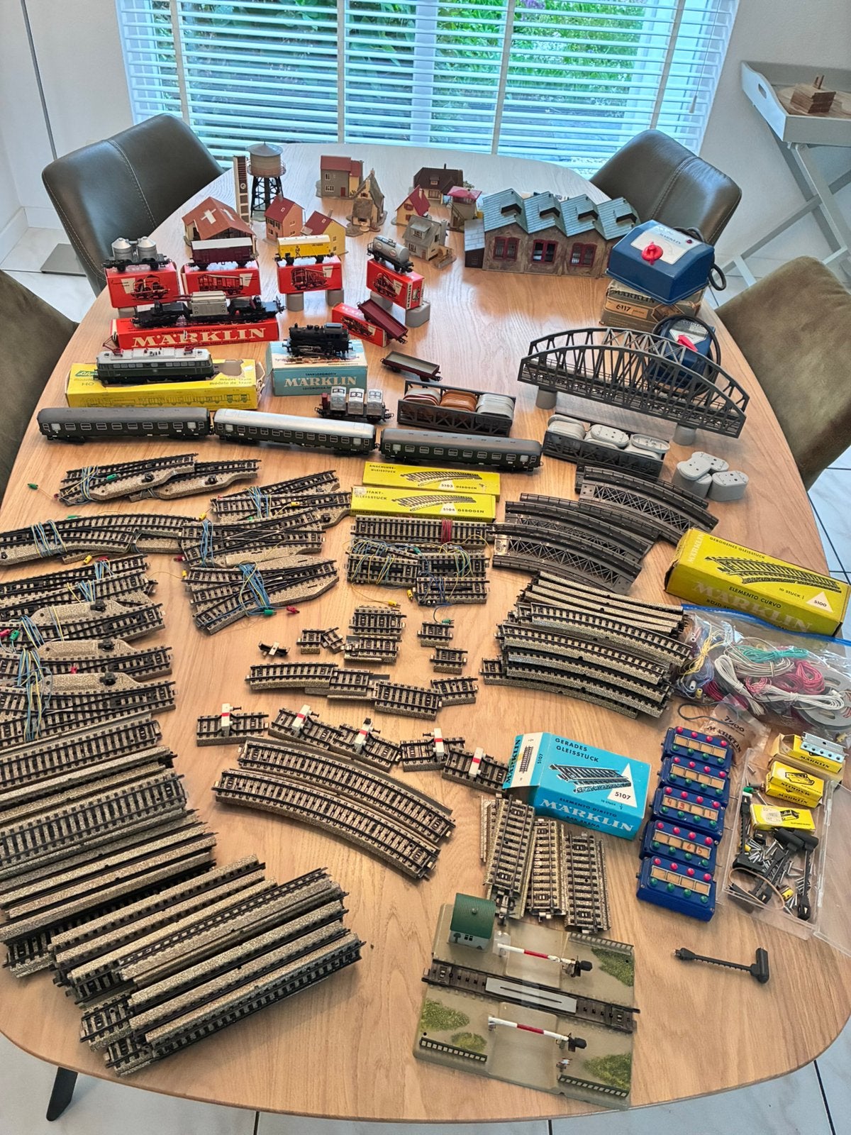 Marklin trein, Hobby en Vrije tijd, Modeltreinen | Overige schalen, Gebruikt, Rails, Wisselstroom, Märklin, Ophalen of Verzenden