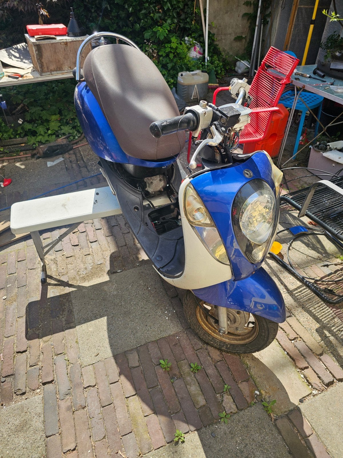 Sym mio 50cc opknapper, Ophalen, Gebruikt, SYM, Benzine