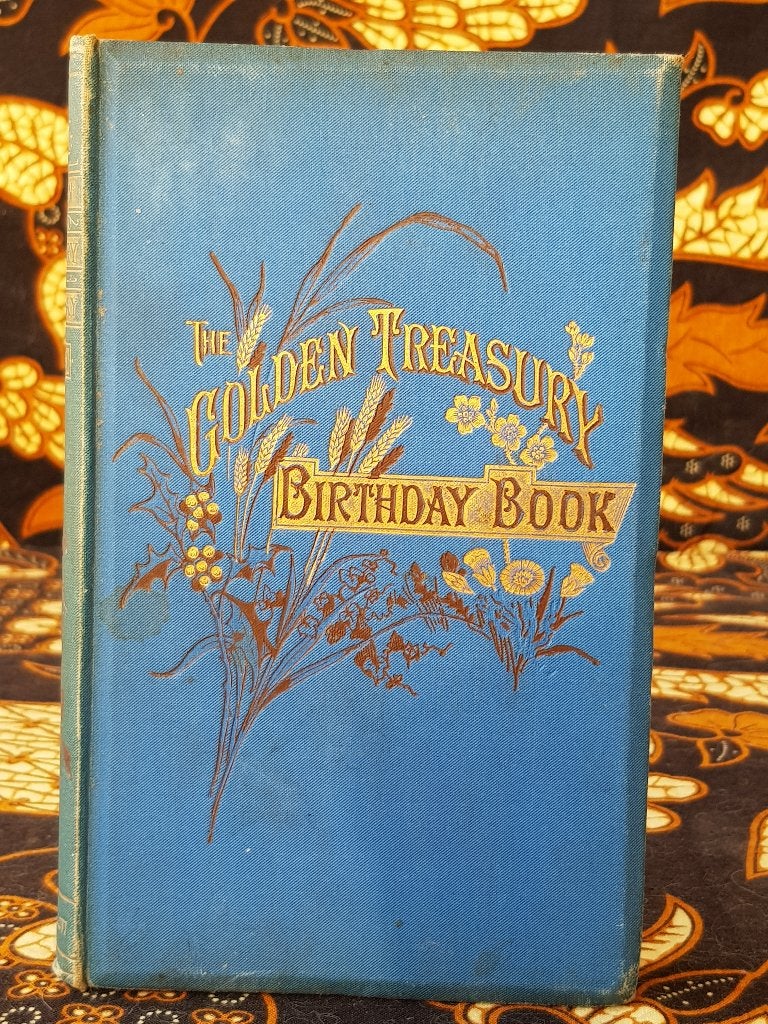 Mooi antiek verjaardag boek uit Engeland uit 1903.