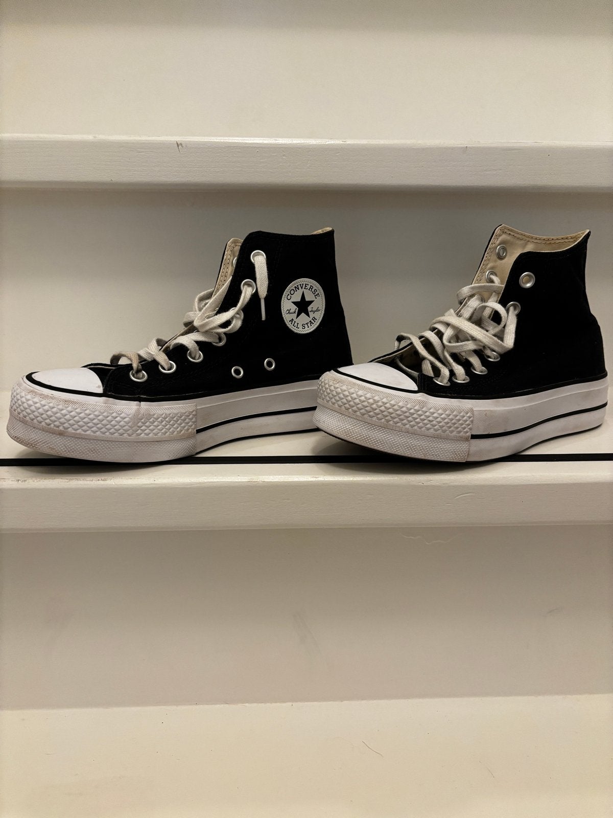Converse Chuck Taylor All Stars - Zwart - Maat 36, Kleding | Dames, Ophalen of Verzenden, Gedragen, Zwart, Sneakers of Gympen