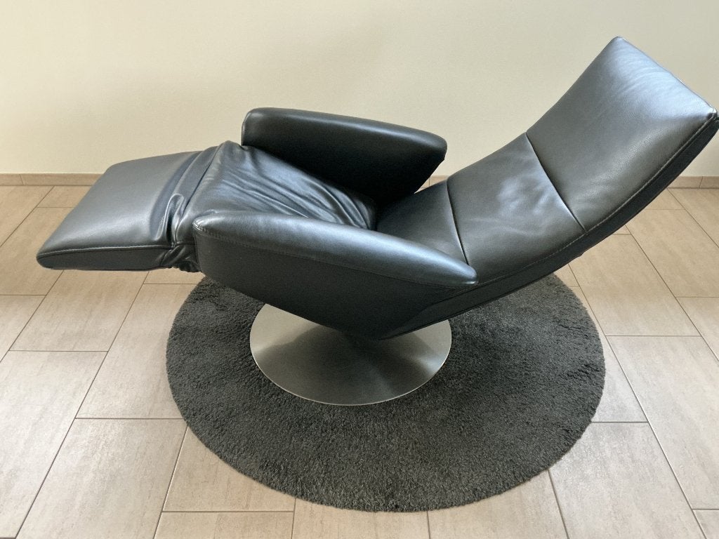 JORI Felini relaxfauteuil, Huis en Inrichting, Fauteuils, Ophalen, Zo goed als nieuw, 50 tot 75 cm, Leer